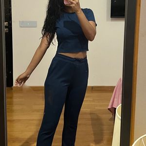 Co ord Set Blue Night Suit