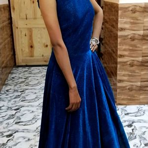 Blue havy Gown