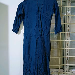 Navy blue Kurtha For Women