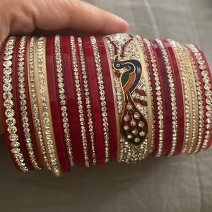 Designer Peacock Punjabi Bridal Chura