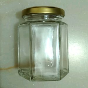 Airtight Glass Mini Jar( Transparent)