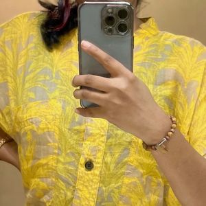 Yellow Tunic Shirt Top