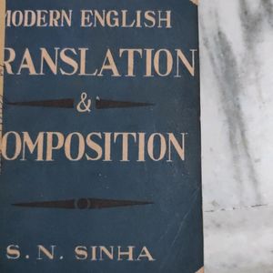 Modern English Translation And Composition