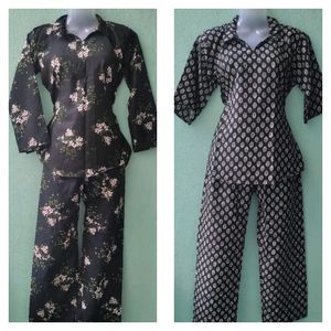 2 Pc Night Suit Black 340 Only