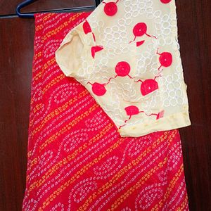 Bandhani Saree