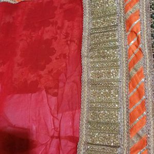 Heavy Border Dupatta