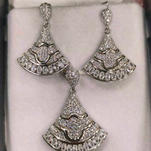 925 Silver Sterling Earrings Pendant