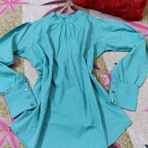 Shaded Sea Green Top 💝