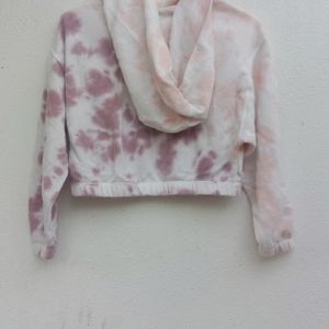 Tie & Dye Hoodie Style Croptop