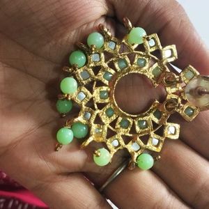 trending chandbali earings