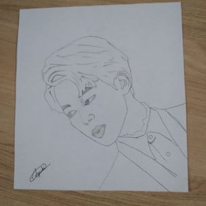 RM,Suga,Jhope,Jimin,Jk,Taehyung Sketch