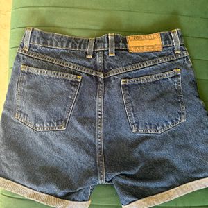 Blue Denim Shorts Never Worn