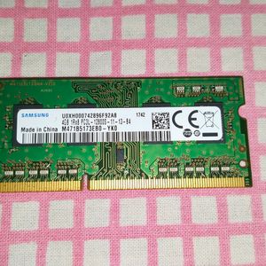 Samsung 4Gb Ram ddr3 for laptop