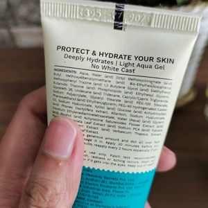 Pilgrim hyaluronic acid sunscreen gel