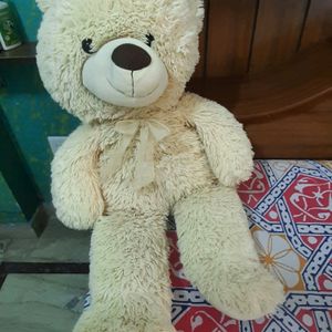 Cream Teddy Bear Approx 3feet