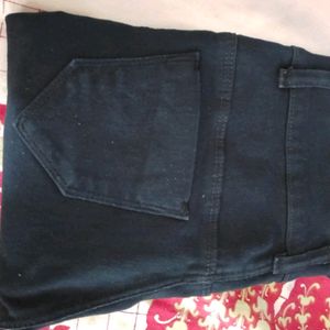 Black High Waist Skinny Jeans