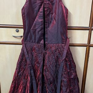 Maroon Midi For Small Girls