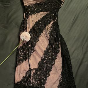 Black Lace Party Dress