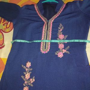 Winter Special Kadhi Kurta With Pant