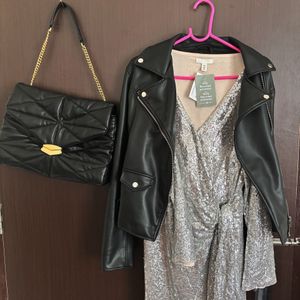 Zara Women Leather Jacket