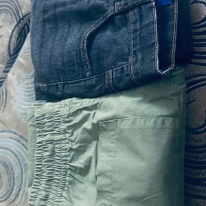 Set Of 2 Pants For 5-6 Yrs Old Boys
