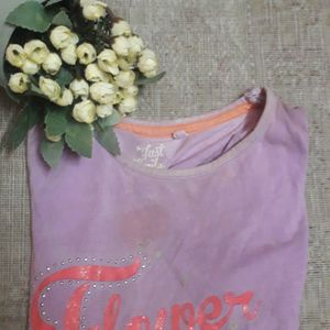 Light Purple Top For Girls