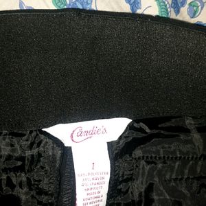 Candie's Imported Black Woman Trousers.