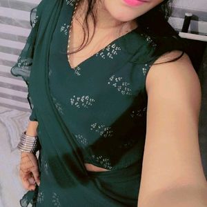 Ready To Wear Saree No Coins 1 Time Used Only