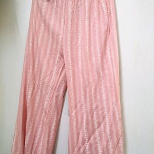 Bhavya Relaxed Pink Palazzo