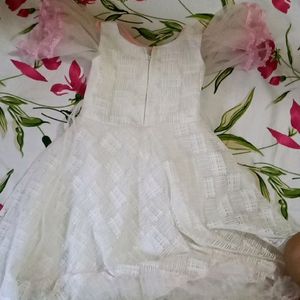 White Princess Frock