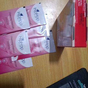 Combo Of Mcaffeine Sheet Mask & Hiphop Nose Strips