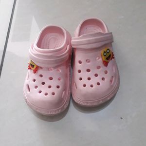 Pink Crocs