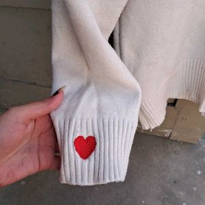 Red Heart Korean Sweater