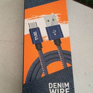 TMB Denim fast charging 3Amp with data transfer