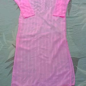 Beautiful Pink Kurti For Women 🥰