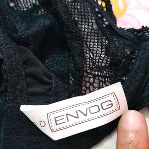 Envog Beautiful Black Bra For Women