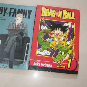 Dragon Ball Z And Spy Family Manga Comics