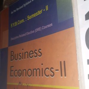 text Book business economic  sem 2