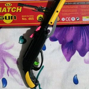 Small Match Stick Gun