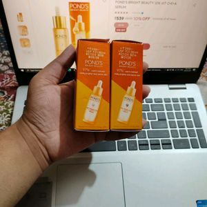 POND'S Bright Beauty 12% Vitamin C+E+A Serum (Pack Of 2) [Seal Packed]