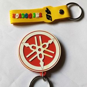 Yamaha Double Sided Rubber And Vr46 Keychain