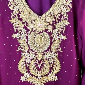 Shaded Gharara Set