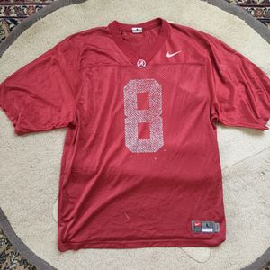 Nike Red Number 8 Football Jersey