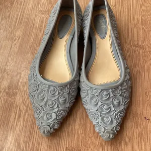 Grey Coloured Women’s Open Shoes