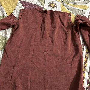 Beautiful Brown Full Sleeve Top