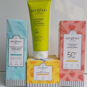 Combo Of Dot&key 4 Sunscreen, Moisturizer, Cream