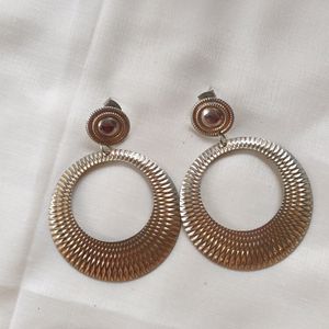 Set Of 5 Gold Plated Earrings