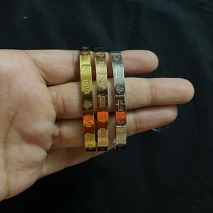 Set Of 3 Anti Tarnish Bracelet