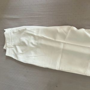 White Korean pants