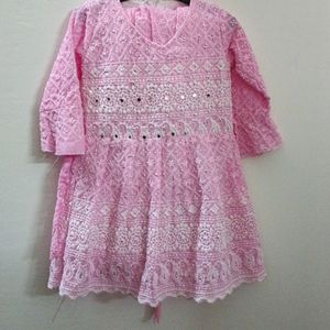 Party wear Kids Kurti With Salwar And Duppata